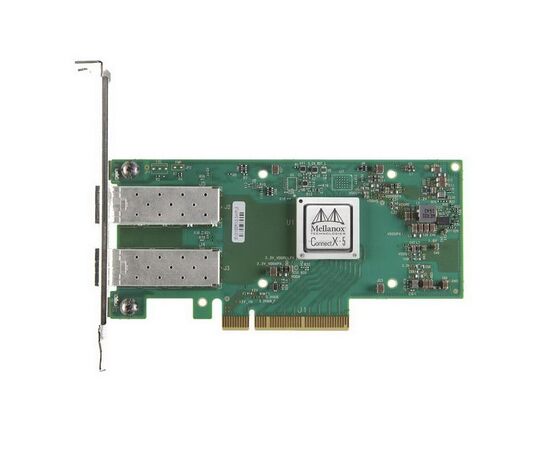 Сетевой адаптер NVIDIA Mellanox MCX512A-ACAT, Ethernet, 25 Гбит/с, SFP28, двухпортовый, фото 