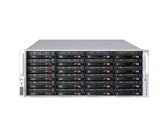 Корпус Supermicro SuperChassis 847E16-RJBOD1 Rack 1400Вт Чёрный 4U, CSE-847E16-RJBOD1, фото 