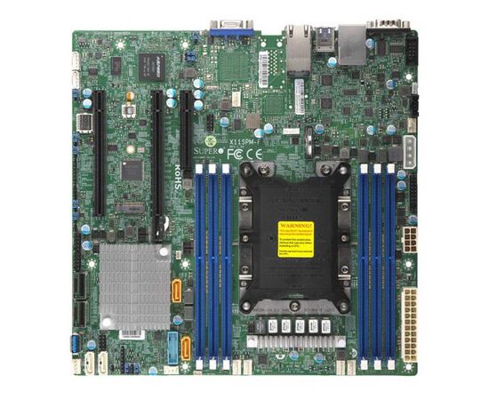Материнская плата Supermicro X11SPM-F mATX LGA 3647, Bulk, MBD-X11SPM-F-B, фото 