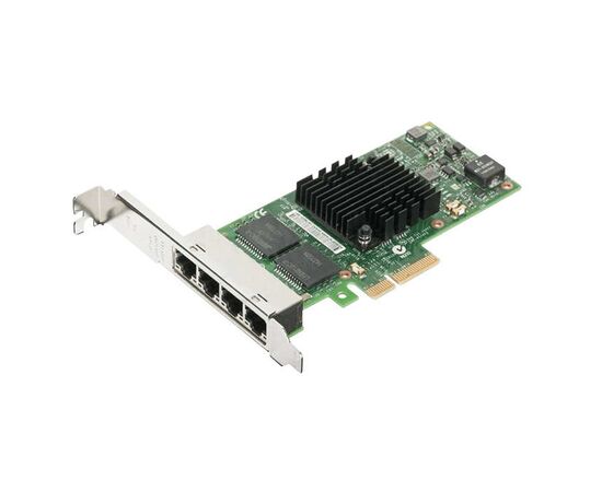 Сетевая карта Intel I350-T4V2 1 Гб/с RJ-45 4-port, Low profile, I350T4V2BLK, фото 