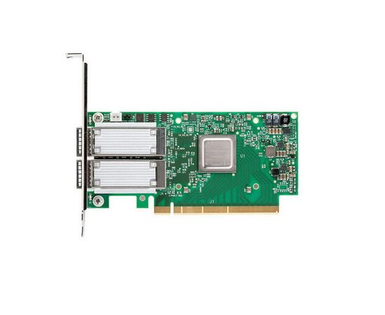 Сетевой адаптер NVIDIA Mellanox MCX516A-CCAT, Ethernet, 100 Гбит/с, QSFP28, двухпортовый, фото 
