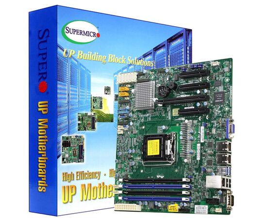 Материнская плата Supermicro X11SSM-F mATX LGA 1151, Retail, MBD-X11SSM-F-O, фото 