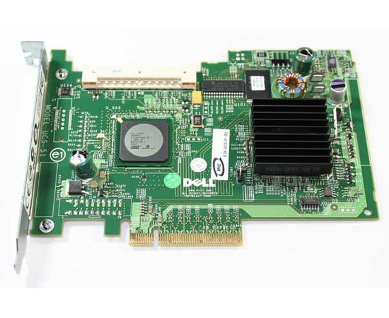 Контроллер DELL GU186 PERC 5/ir Single Channel PCI-e SAS, фото 
