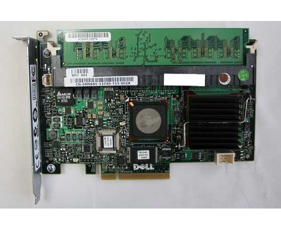 Контроллер DELL MN985 PERC 5/i PCI-e SAS, фото 