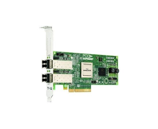 Контроллер DELL LPE12002-DELL Lightpulse 8Gb Dual Port PCI-e Fibre Channel, фото 