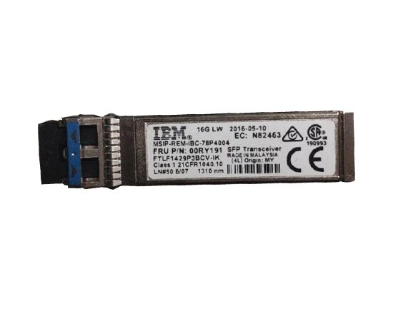 Трансивер (оптический модуль SFP) IBM 00RY191 16 Gb Lwl SFP+, фото 