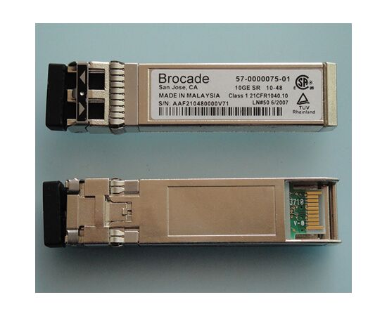 Трансивер (оптический модуль SFP) BROCADE XBR-000180 10GB Shortwave SFP+, фото 
