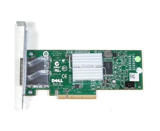 Контроллер DELL D687J 6gb Dual Port (external) Pci-e SAS, фото 