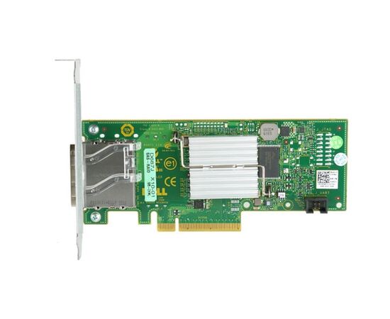 Контроллер DELL 7RJDT 6gb Dual Port (external) Pci-e SAS, фото 