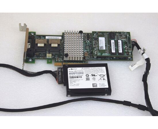 Контроллер DELL THP56 LSI 9265-8i MegaRAID Pci-e 2.0 X8 2x Mini-SAS, фото 