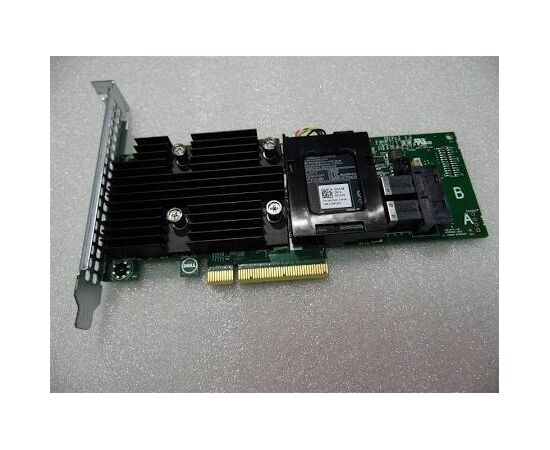 Контроллер DELL 405-AAJB PERC H730p 12gb/s Pci-e 3.0 X8 Two Internal Mini SAS, фото 