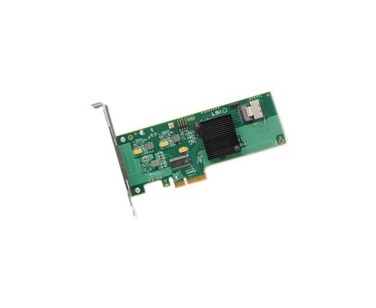Контроллер LSI LOGIC Lsi00190 9211-4i 6gb 4port Int 4port Ext PCI-e X4 Sata/SAS, фото 