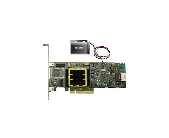 Контроллер ADAPTEC 2266800-R 5z PCI-e X8 5405z 4-port SAS, фото 