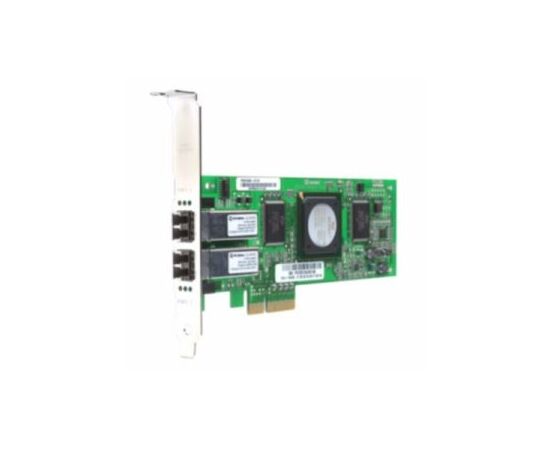 Контроллер QLOGIC QLE2462 4Gbps Dual Port PCI-e Fibre Channel, фото 