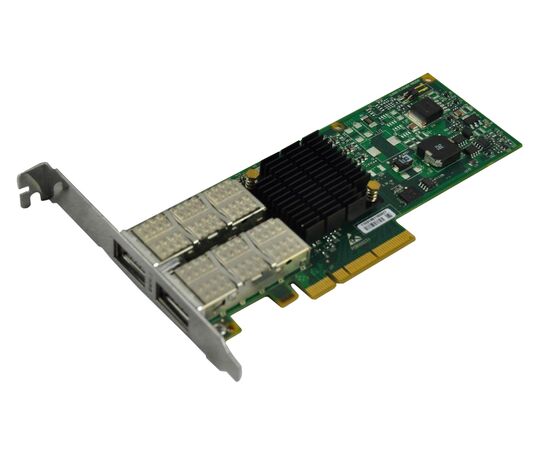 Контроллер HP 592520-B21 4x Qdr Cx-2 Infiniband Dual Port PCI-e 2.0 X8 Host Channel Adapter With Standard Bracket, фото 