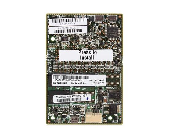 Кэш память IBM 90Y4301 Serveraid M5100 Series 512MB Flash/raid 5 Upgrade For Ibm System X, фото 