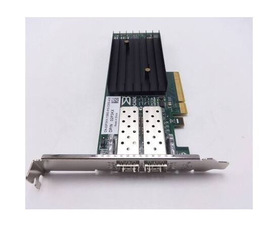 Контроллер DELL 2P3KX Broadcom 1020 10gbps Dual Port Pci-e 2.0 Converged Network Adapter, фото 