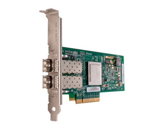 Контроллер DELL QLE2562L-DELL Sanblade 8Gb Dual Port Pci-e Fiber Channel , фото 