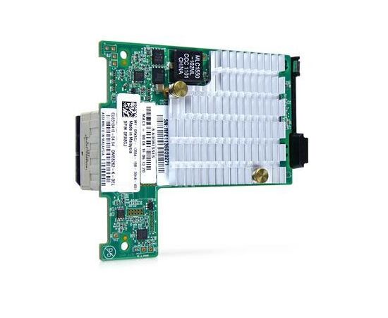 Контроллер DELL 464RD Qlogic 10gb Dual Port Pci-e Fcoe / ISCSI Mezzanine Card Cna Adapter, фото 