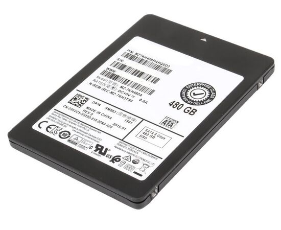 SSD диск для сервера Samsung SM883 480ГБ 2.5" SATA 6Gb/s MLC MZ-7KH480A, фото 