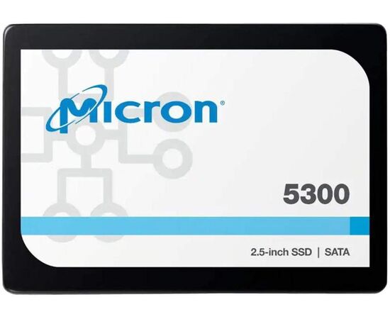 SSD диск для сервера Micron 5300 PRO 1.92ТБ 2.5" SATA 6Gb/s TLC MTFDDAK1T9TDS-1AW16A, фото 