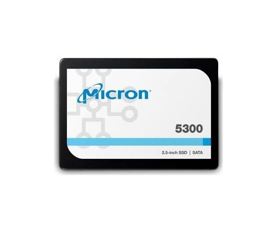 SSD диск для сервера Micron 5300 MAX 3.84ТБ 2.5" SATA 6Gb/s TLC MTFDDAK3T8TDS-1AW16A, фото 