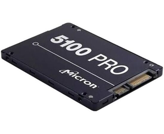 SSD диск для сервера Micron 5100 PRO 480ГБ 2.5" SATA 6Gb/s TLC MTFDDAK480TCB, фото 
