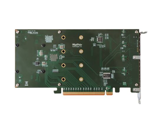 Контроллер HIGHPOINT SSD7101A-1 4x M.2 Pcie 3.0x16 Nvme Raid Controller, фото 