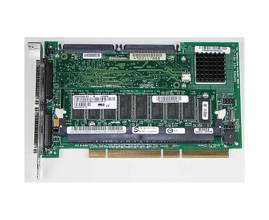 Контроллер DELL 9M912 Perc3 Dual Channel Ultra160 Lvd SCSI Raid With 128mb Cache, фото 