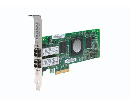 Контроллер QLOGIC - 4Gbps Dual Port PCI-e Fibre Channel, фото 