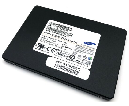 SSD диск для сервера Samsung PM863a 960ГБ 2.5" SATA 6Gb/s TLC MZ-7LM9600, фото 