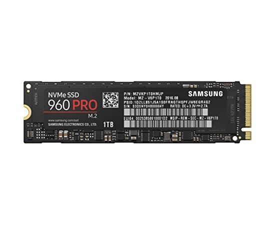 SSD диск SAMSUNG MZ-V6P1T0 960 Pro M.2, фото 