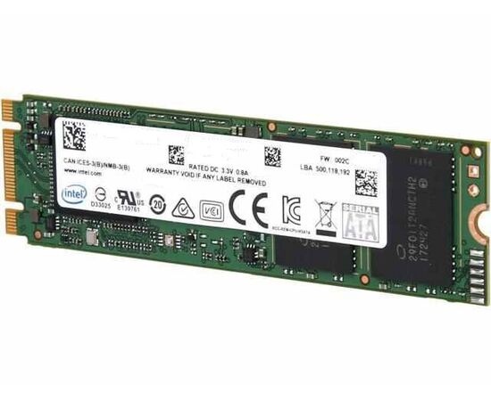 SSD диск для сервера Intel D3-S4510 960ГБ M.2 SATA 6Gb/s TLC SSDSCKKB960G801, фото 