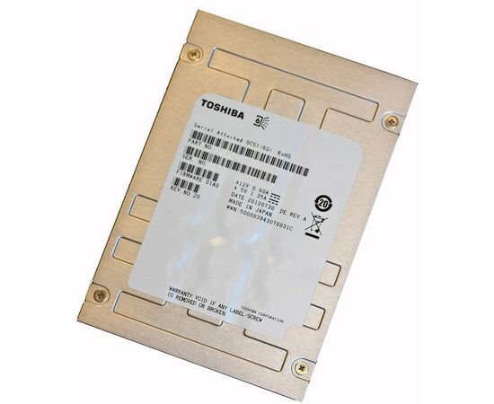 SSD диск для сервера Toshiba PX02SMF 800ГБ 2.5" SAS 12Gb/s MLC SDFCP91NKA01, фото 