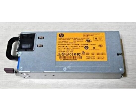 Блок питания HP - 750W Common Slot 277vAC Power Supply Kit (DPS-750AB-4-A), фото 