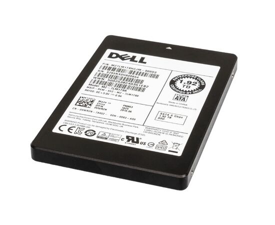 SSD диск для сервера Dell PowerEdge Read Intensive 1.92ТБ 2.5" SATA 6Gb/s TLC VWR2N, фото 