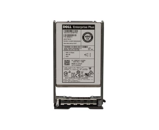 SSD диск для сервера Dell PowerEdge Read Intensive 480ГБ 2.5" SAS 12Gb/s TLC M854P, фото 