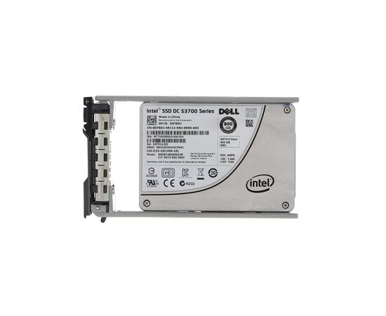SSD диск для сервера Dell PowerEdge Enterprise 800ГБ 2.5" SATA 6Gb/s MLC DT8XJ, фото 