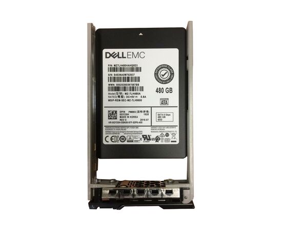 SSD диск для сервера Dell PowerEdge Read Intensive 480ГБ 2.5" SATA 6Gb/s TLC GYD5H, фото 