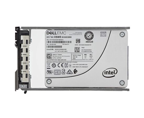 SSD диск для сервера Dell PowerEdge Read Intensive 480ГБ 2.5" SATA 6Gb/s TLC VPP5P, фото 