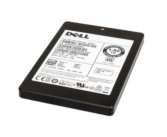 SSD диск для сервера Dell PowerEdge Read Intensive 1.92ТБ 2.5" SATA 6Gb/s TLC GTYWY, фото 