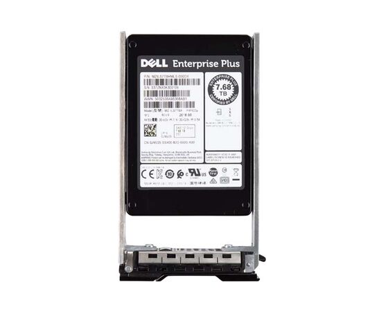 SSD диск для сервера Dell PowerEdge Read Intensive 7.68ТБ 2.5" SAS 12Gb/s TLC JNV25, фото 