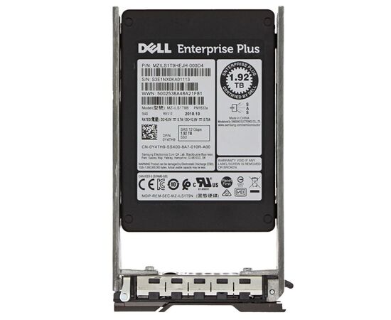 SSD диск для сервера Dell PowerEdge Read Intensive 1.92ТБ 2.5" SAS 12Gb/s Y4TH9, фото 