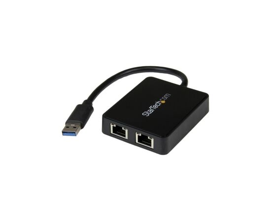 Сетевая карта STARTECH - Usb 3.0 To DP Gbe EtherNetwork Adapter, фото 