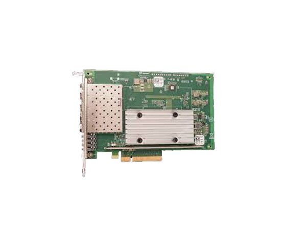 Сетевая карта DELL DFMC0 QP 10Gbe SFP+ PCI-e Converged Network Adapter, фото 