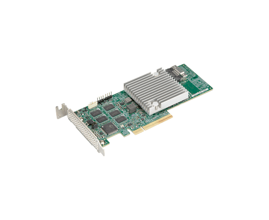 Контроллер Supermicro AOC-S3908L-H8IR 8-Port Storage Controller SAS3 PCIe X8 Gen4, фото 