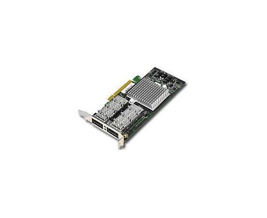 Сетевая карта Supermicro AOC-UIBQ-M2 2-Port InfiniBand QDR UIO Adapter Card, фото 