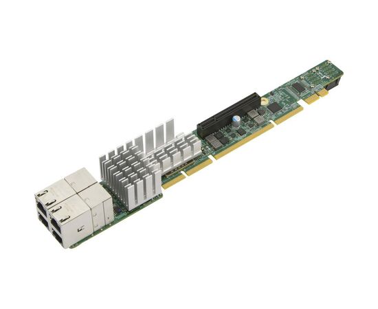 Сетевая карта Supermicro AOC-URN2-I4XT 1U Ultra Riser, фото 