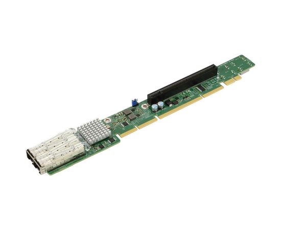 Сетевая карта Supermicro AOC-URN4-M2TS-O 1U Ultra Riser 2-Port 25GbE SFP28 Mellanox ConnectX-4 Lx EN, фото 