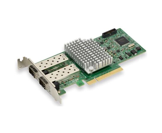 Сетевая карта Supermicro AOC-C25G-M2S-O Micro LP 2-Port 25GbE SFP+ LAN Adapter, фото 